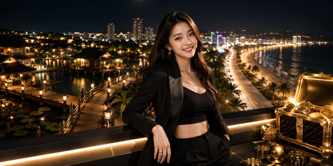 Cảnh bãi biển Mũi Né thư giãn gợi nhắc sự cân bằng giữa giải trí và cuộc sống thường ngày