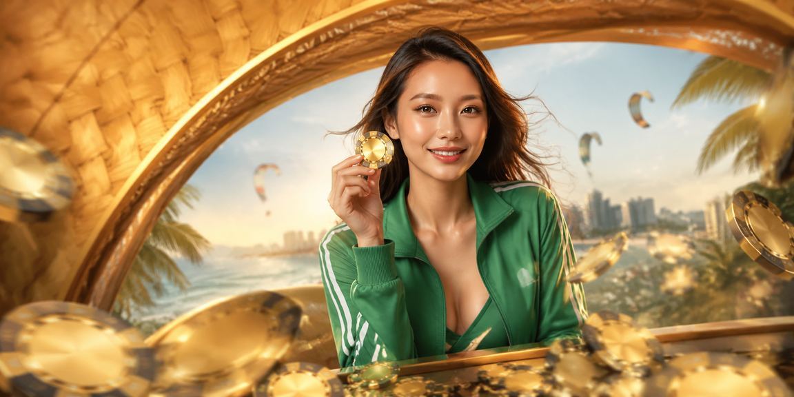 Không khí giải trí tại Mũi Né với phụ nữ đội nón lá tham gia hoạt động casino trực tuyến